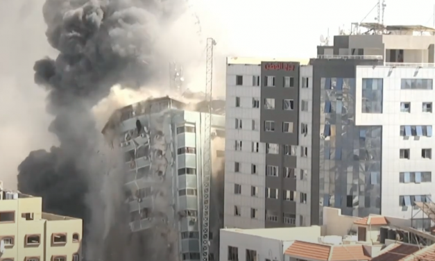 INTERVISTA. Sawfat Kahlout, giornalista di Al Jazeera, ci racconta la distruzione della torre al Jalaa