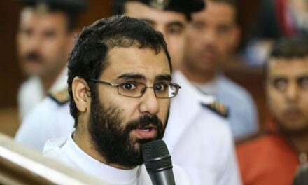 Alaa sospende lo sciopero della sete ma continua la lotta contro il regime di El Sisi