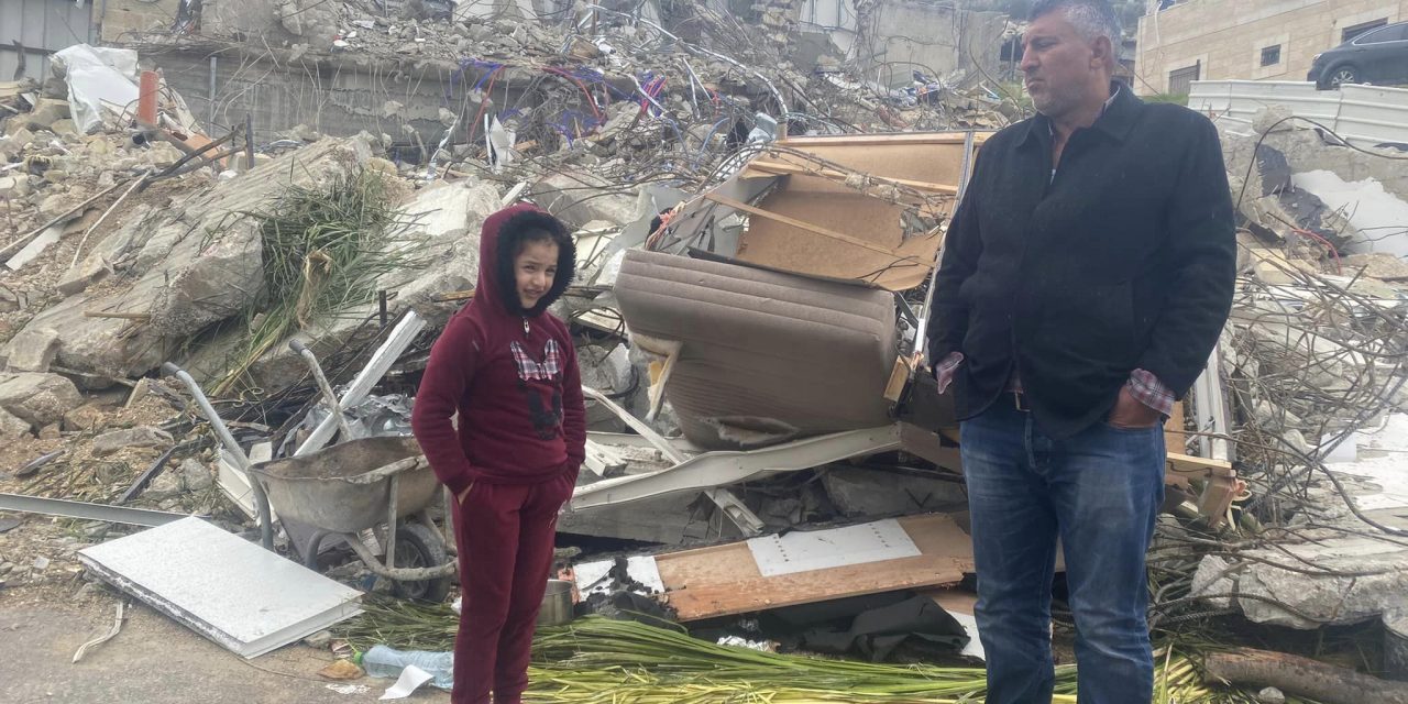 REPORTAGE. Tra le macerie di Gerusalemme est, 31 case palestinesi demolite in un mese