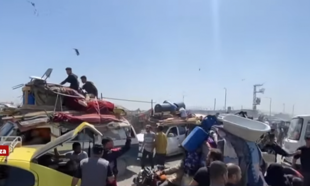 GAZA. Le scene della Nakba si ripetono: Rafah nel panico per l’inizio dell’invasione israeliana