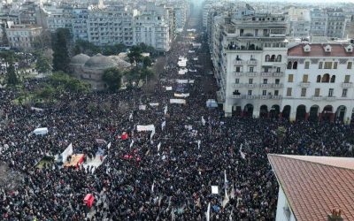 GRECIA: sciopero generale e manifestazioni oceaniche contro il governo