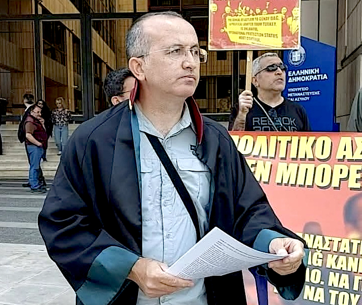Grecia e Turchia alleate nella repressione. L’avvocato Günay Dağ in sciopero della fame