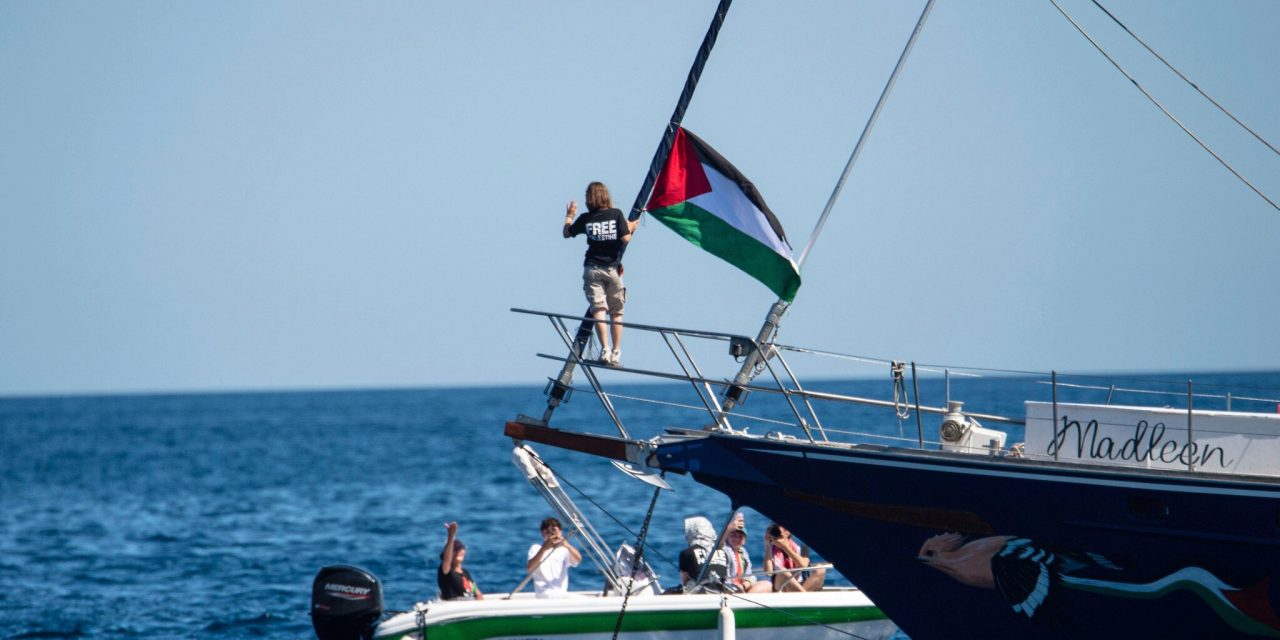 Flottiglia globale per Gaza: via alle partenze dall’Italia