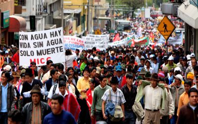 ECUADOR. Il governo risponde con il coprifuoco allo sciopero nazionale