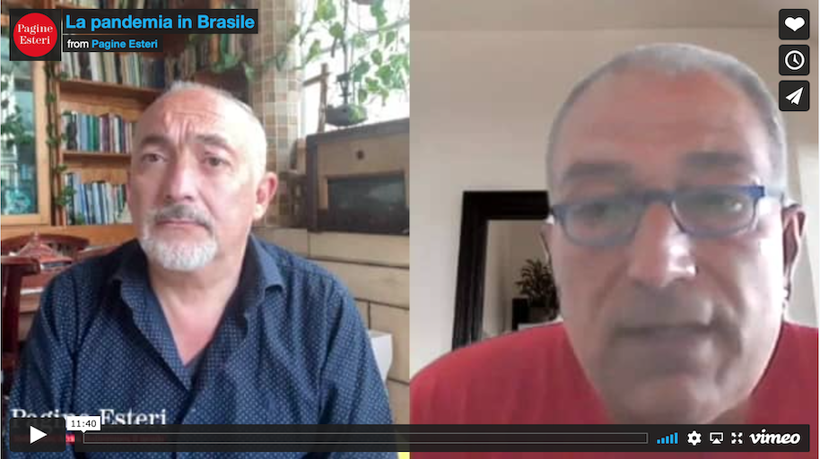 La pandemia in Brasile. Intervista a Pasquale Pugliese