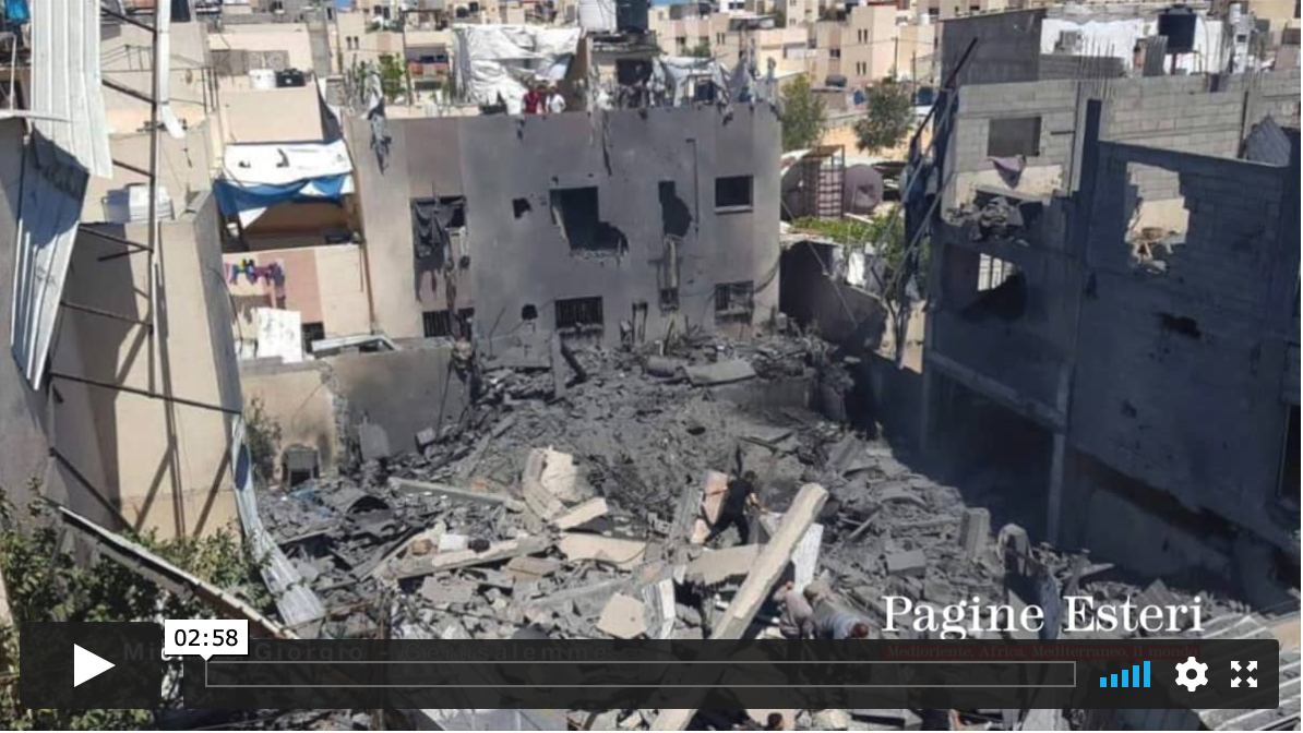 GAZA/ISRAELE. Cessate il fuoco. Netanyahu e Hamas si proclamano vincitori ma sul terreno non è cambiato nulla