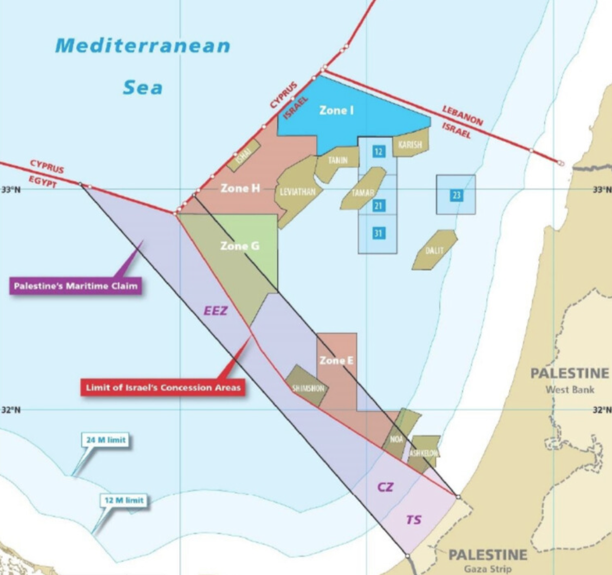 Gli avvocati avvertono l’Eni: la licenza israeliana per il gas di Gaza è illegale