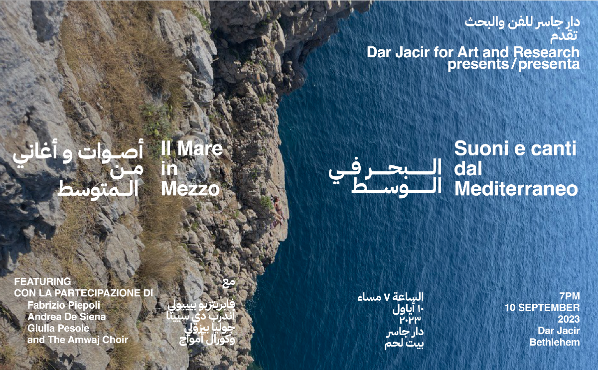 VIDEO. Al Dar Jacir di Betlemme “Il Mare in Mezzo”: canti, musiche e danze italo-palestinesi