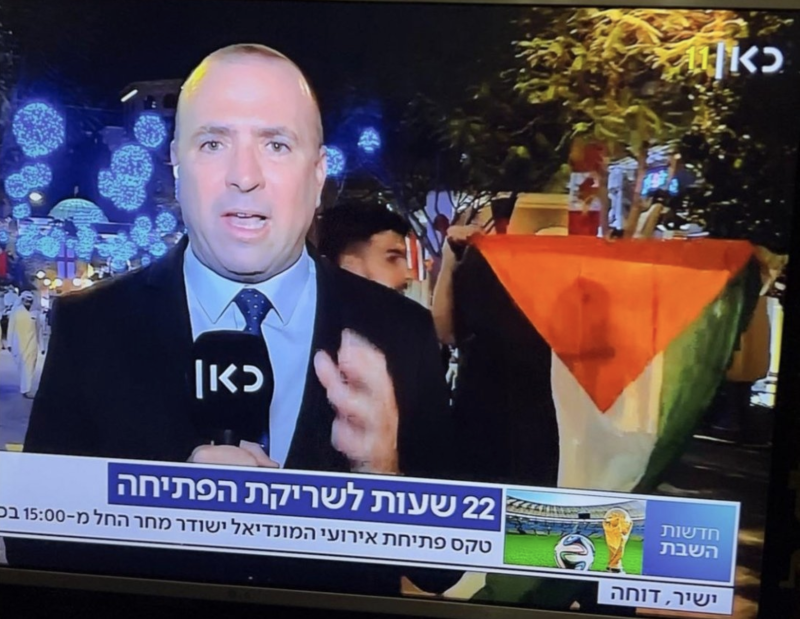 MONDIALI IN QATAR. I tifosi arabi stanno con i palestinesi. I governi con Israele