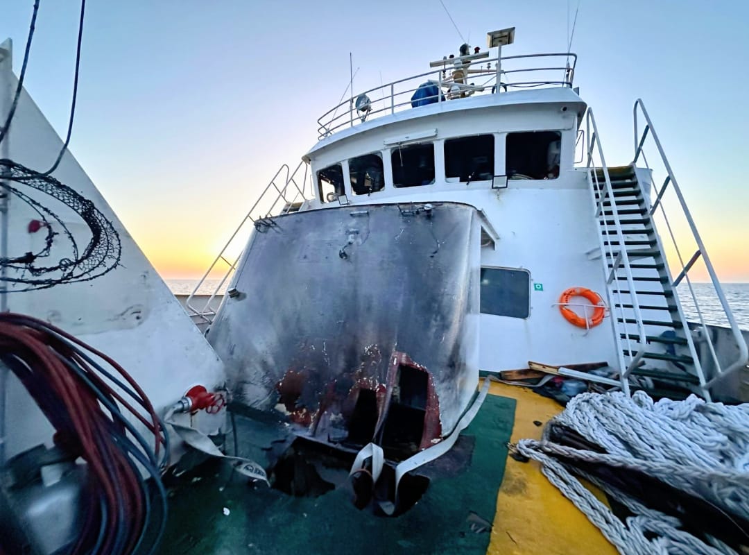 FREEDOM FLOTILLA PER GAZA: “Un drone ha bombardato una nostra imbarcazione”