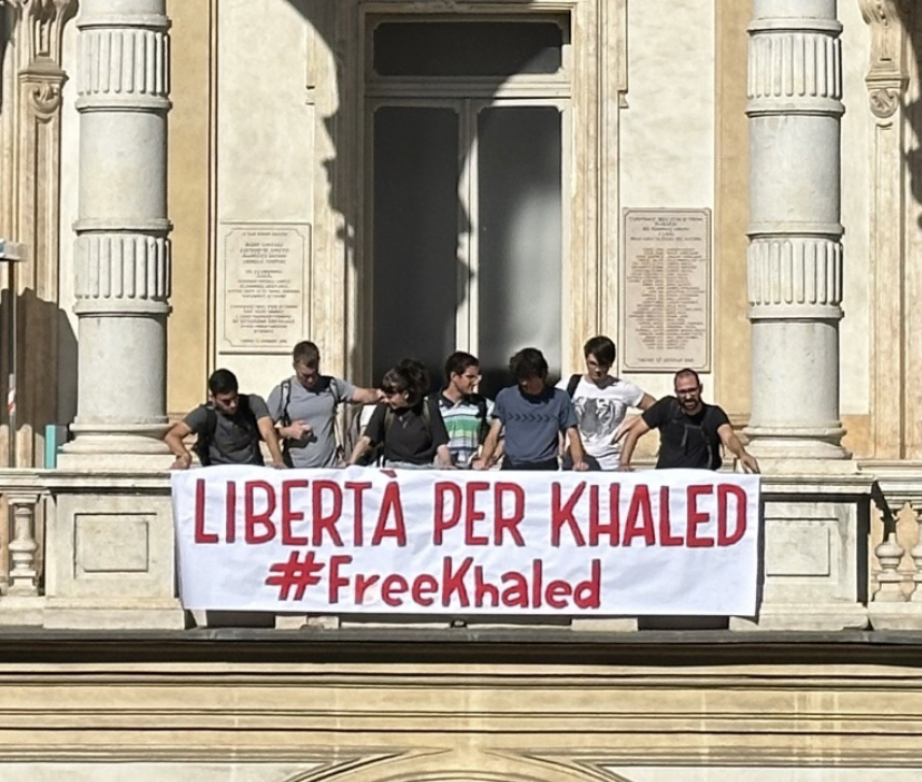 KHALED EL QAISI. Oggi mobilitazione nazionale per la sua scarcerazione immediata