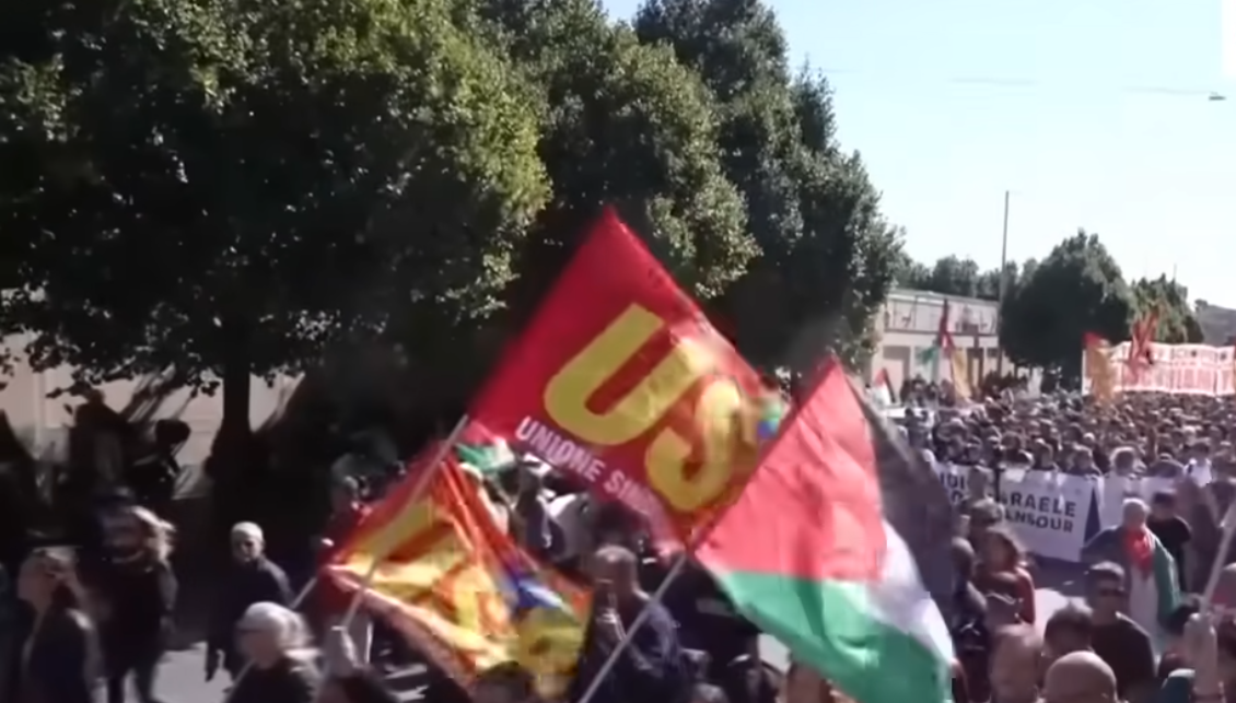 Lo sciopero oggi in Italia visto dal Medio Oriente: la sinistra dormiente, Gaza, la Palestina