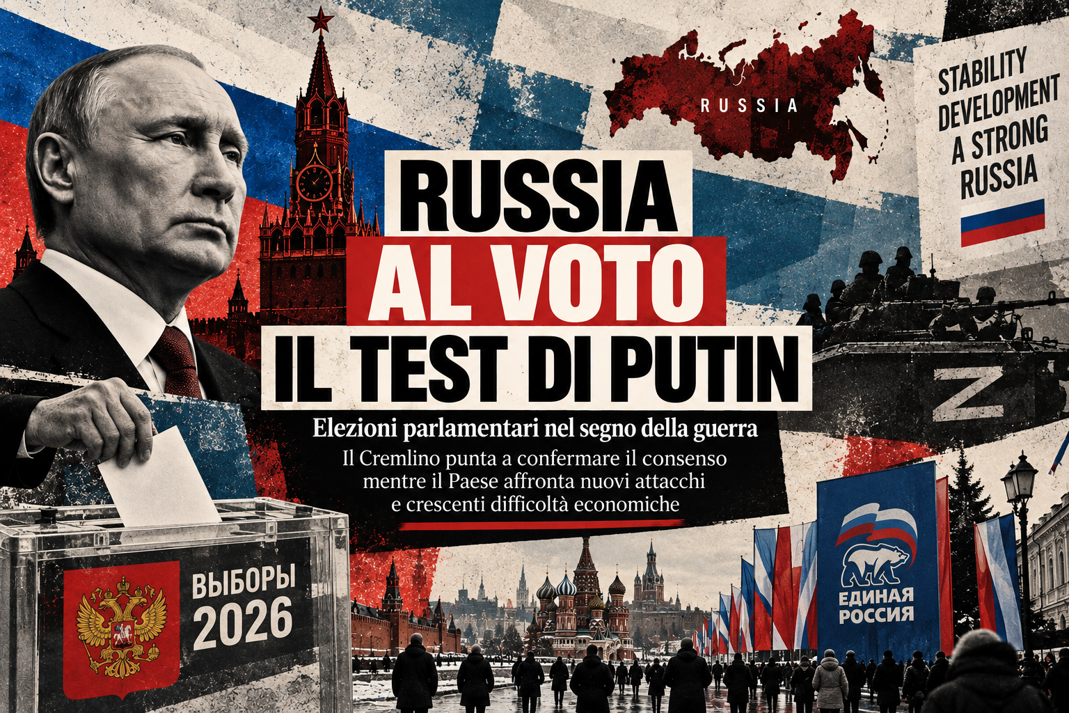 Russia al voto, il test di Putin sulla guerra