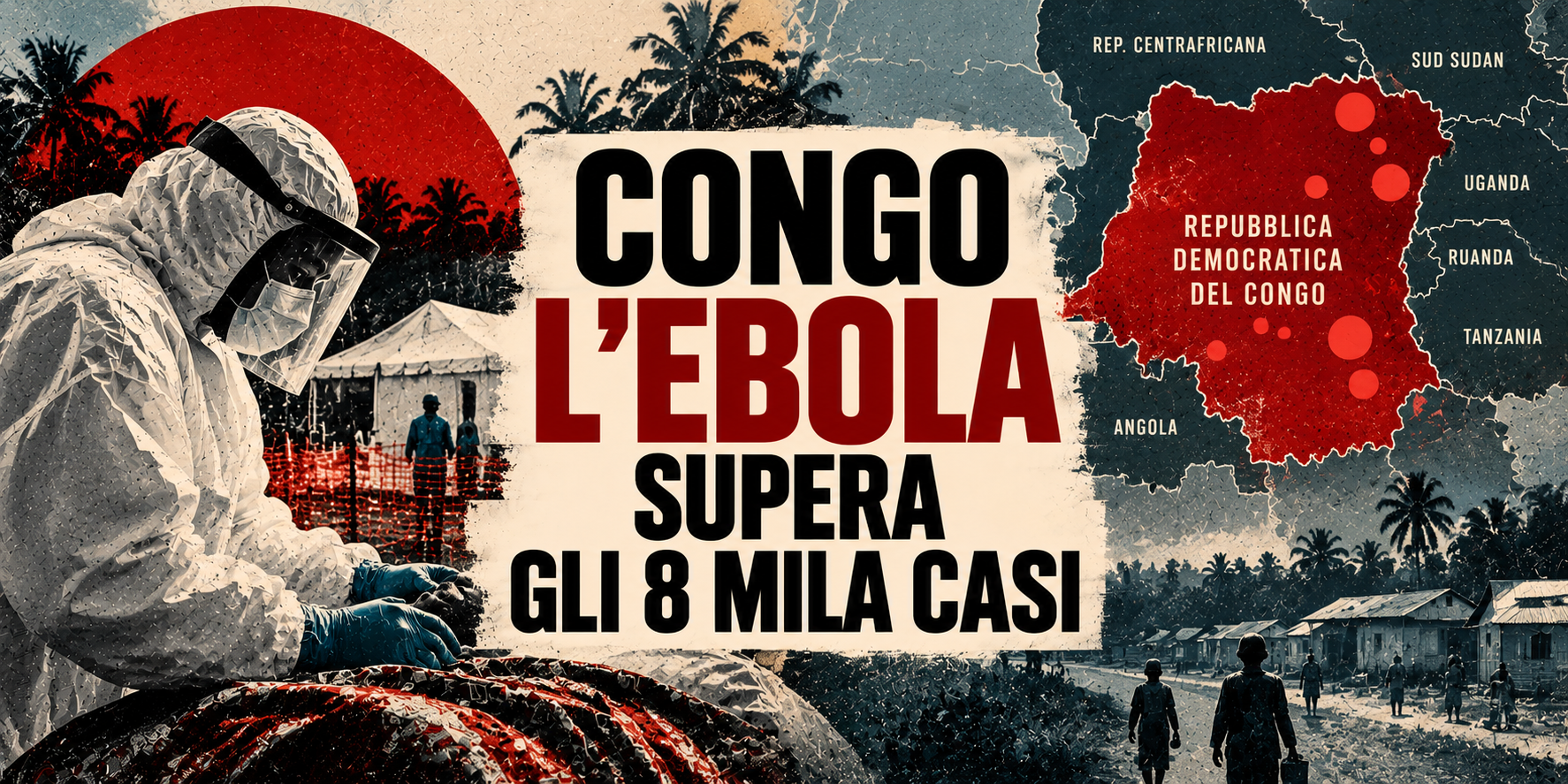 Congo, l’Ebola supera gli 8 mila casi