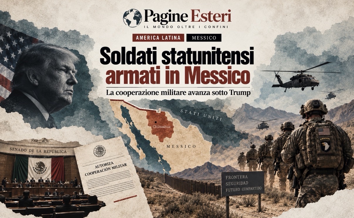 Soldati statunitensi armati in Messico. La cooperazione militare avanza sotto Trump